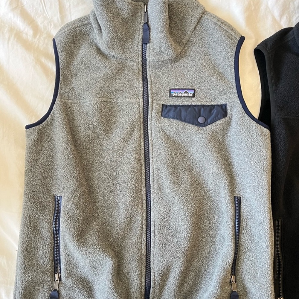 Grey Patagonia Synchilla Vest